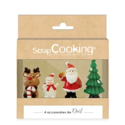 Guy Demarle Décors Réutilisables|Décors*4 accessoires "Sweet Xmas"
