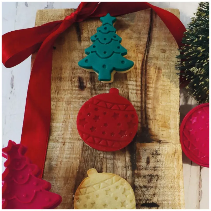 Guy Demarle Décors|Cadres Et Découpoirs*2 Découpoirs éjecteurs Noël