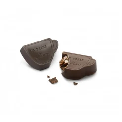 Guy Demarle Chocolats Individuels|Chocolats Et Pralinés*6 mini tasses en chocolat : 3 lait fourrées caramel, 3 noir fourrées ganache noire