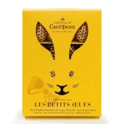 Guy Demarle Chocolats Et Pralinés|Vanille*16 œufs de Pâques : chocolat noir praliné amandes/crêpe dentelle & chocolat au lait spéculoos