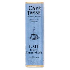 Guy Demarle Chocolats Individuels|Décors Comestibles*Barre de chocolat au lait fourrée caramel salé 45g