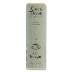 Guy Demarle Chocolats Individuels|Décors Comestibles*Barre de chocolat au lait et nougat 45g