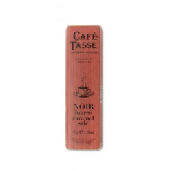 Guy Demarle Chocolats Individuels|Décors Comestibles*Barre de chocolat au noir fourrée caramel salé 45g