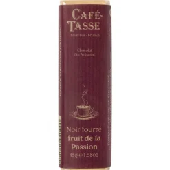 Guy Demarle Chocolats Individuels|Chocolats Et Pralinés*Barre de chocolat noir fourrée fruit de la passion 45g