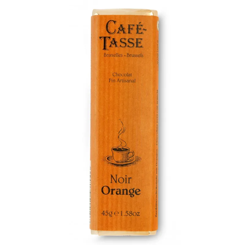 Guy Demarle Chocolats Individuels|Décors Comestibles*Barre de chocolat noir orange 45g