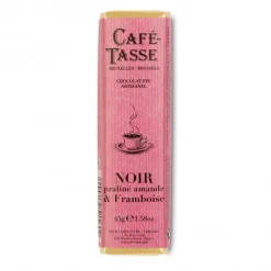 Guy Demarle Chocolats Individuels|Décors Comestibles*Barre de chocolat noir praliné framboise 45g