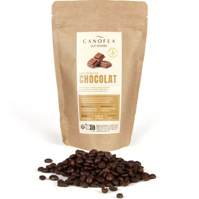 Guy Demarle Café En Grains*Café en grains aromatisé - Chocolat - 125g