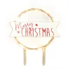 Guy Demarle Décors Réutilisables|Décors*Cake topper led Merry Christmas