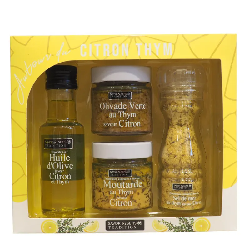 Guy Demarle Épices Et Condiments|Coffrets Gourmands*Coffret autour du citron & thym