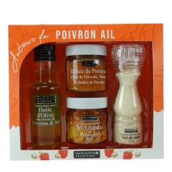 Guy Demarle Épices Et Condiments|Coffrets Gourmands*Coffret autour du poivron & pointe d'ail
