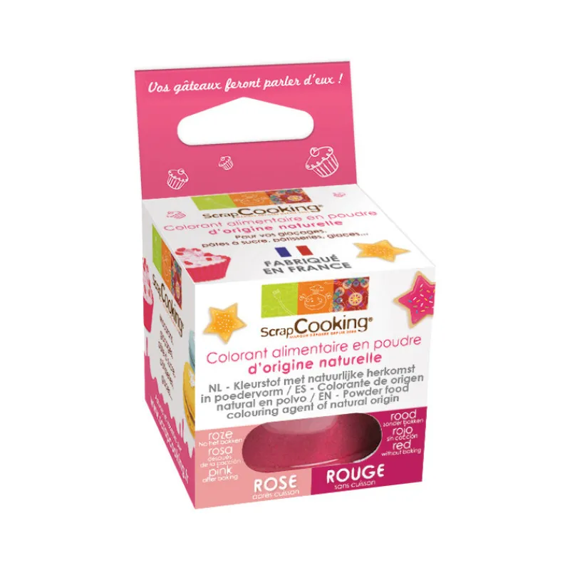 Guy Demarle Colorants Alimentaires*Colorant en poudre origine naturelle Rouge