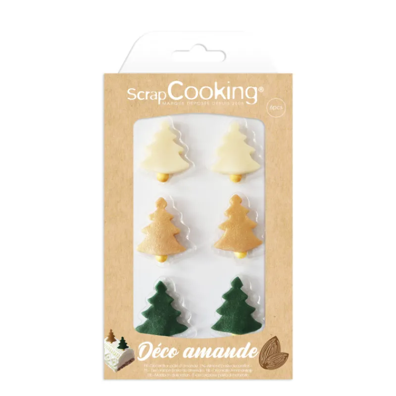 Guy Demarle Décors Comestibles|Décors En Sucre*Déco sapin de Noël en pâte d'amande