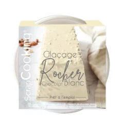 Guy Demarle Décors Comestibles|Décors En Sucre*Glaçage rocher chocolat blanc, noisettes et amandes 400g