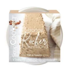 Guy Demarle Décors Comestibles|Décors En Sucre*Glaçage rocher chocolat blond, noisettes et amandes 400g