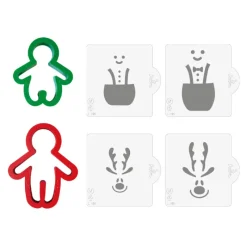 Guy Demarle Décors|Cadres Et Découpoirs*Kit Cookies Bonhomme pain d'épices