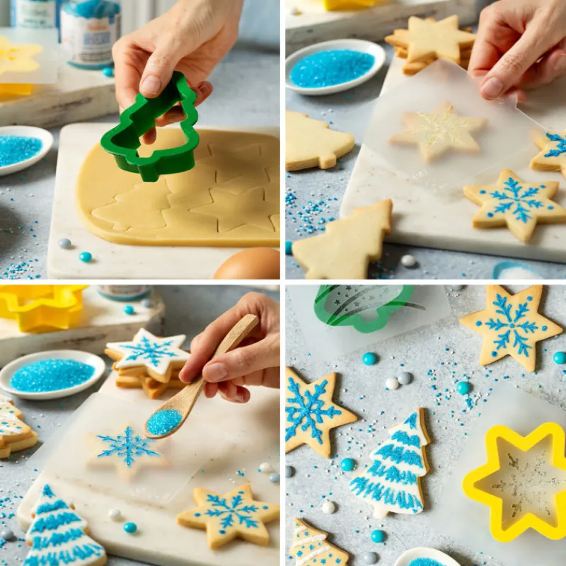 Guy Demarle Décors|Cadres Et Découpoirs*Kit Cookies Noël