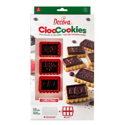 Guy Demarle Cadres Et Découpoirs*Kit petits beurres au chocolat - Spécial Noël