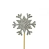 Guy Demarle Décors Réutilisables|Décors*Lot de 12 décorations : Flocons argentés 3,5cm