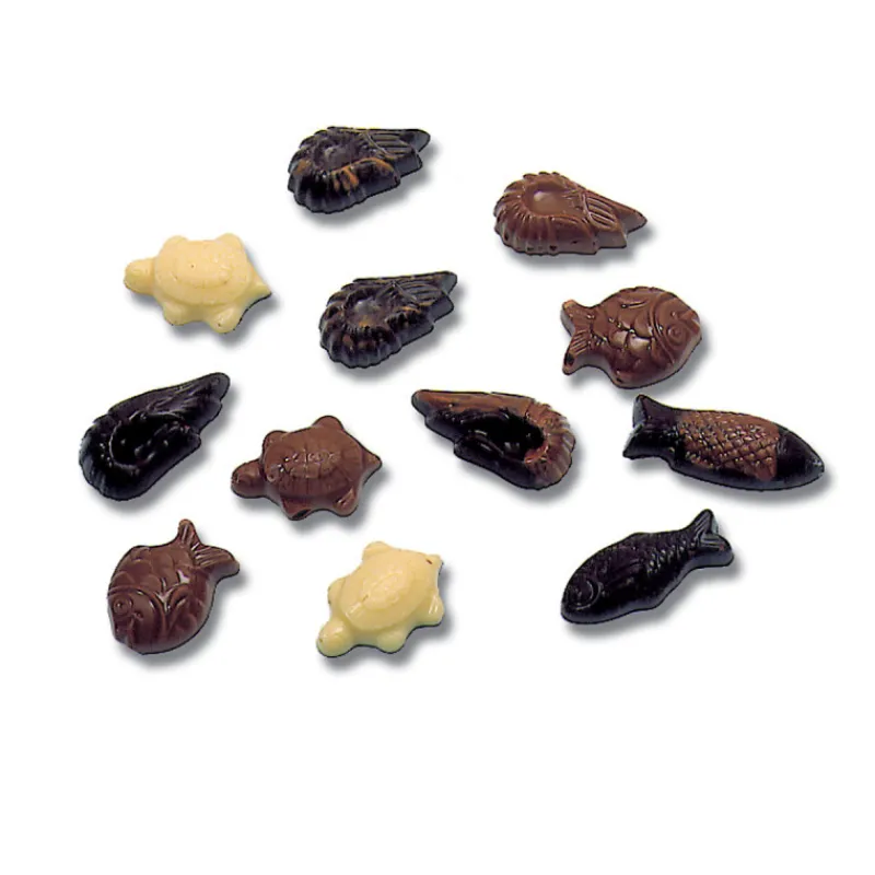 Guy Demarle Décors Réutilisables|Moules À Chocolats*Lot de 2 Moules à chocolat fritures de Pâques