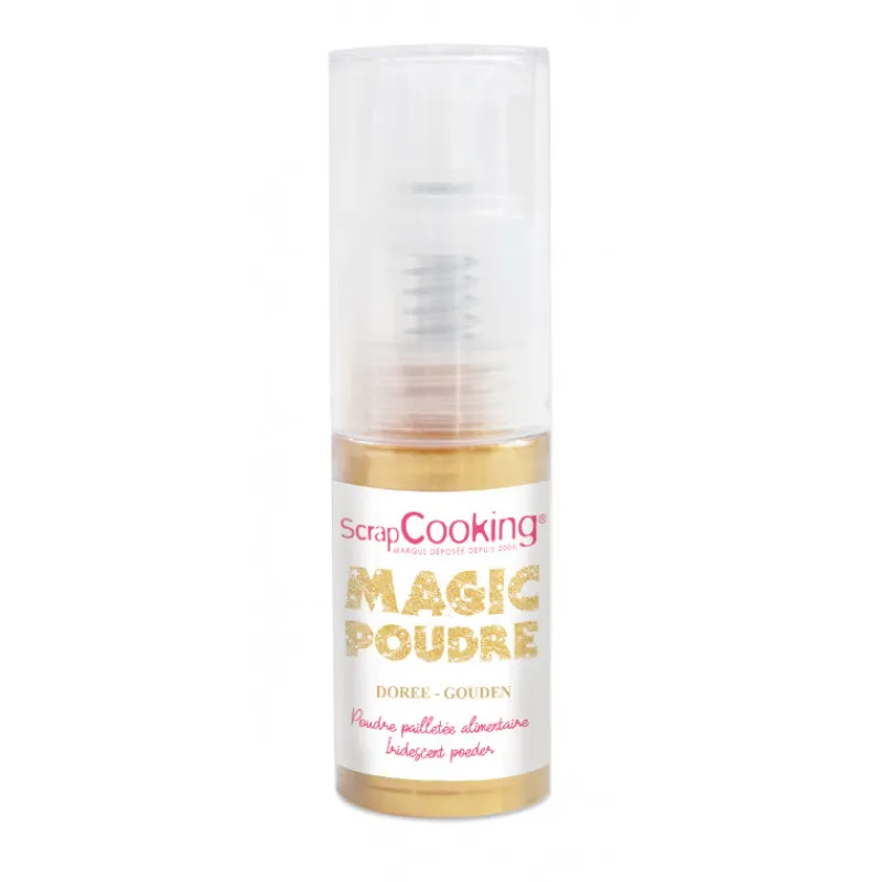 Guy Demarle Spray Alimentaire|Décors Comestibles*Magic Poudre dorée 7g
