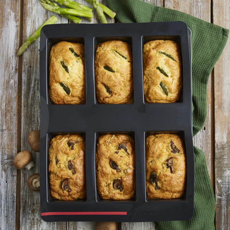 Guy Demarle Moule 6 Cakes Hauts|Moules Multi-Empreintes*Moule 6 Cakes Hauts OHRA®