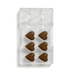 Guy Demarle Moules À Chocolats*Moule à chocolat – 10 coeurs bombés