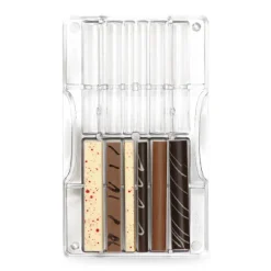 Guy Demarle Décors Réutilisables|Décors*Moule à chocolat 12 barres