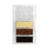 Guy Demarle Décors Réutilisables|Décors*Moule à chocolat: 5 barres géométriques