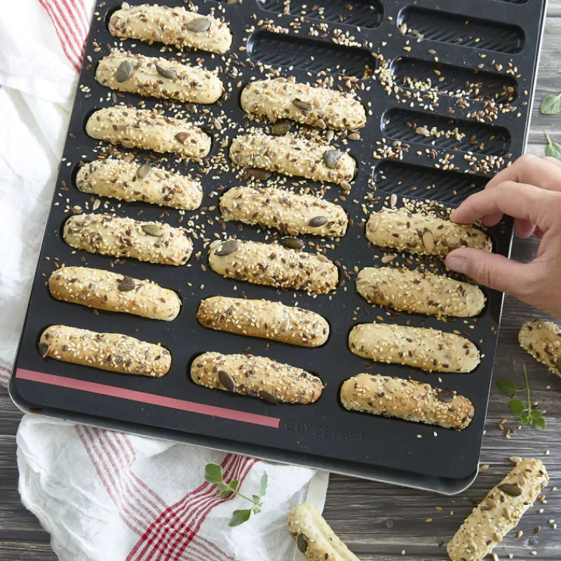 Guy Demarle Moules Multi-Empreintes|Vanille*Moule 30 madeleines allongées OHRA®