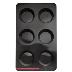Guy Demarle Moule Bouchées Individuelles|Moules Multi-Empreintes*Moule 6 Muffins Droits OHRA®