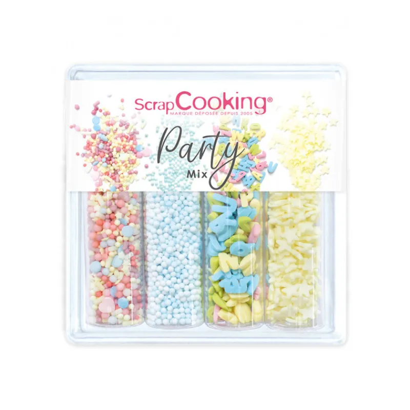 Guy Demarle Toppings*Party Mix - 65g décors sucrés