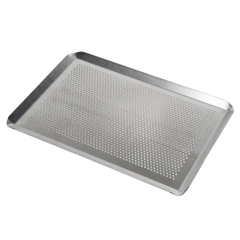 Guy Demarle Accessoires|Plaques Et Cuisson*Plaque Aluminium perforée 20 x 30 cm