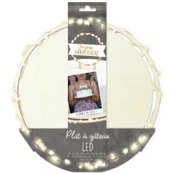 Guy Demarle Décors Réutilisables|Décors*Plat led lumineux- rond