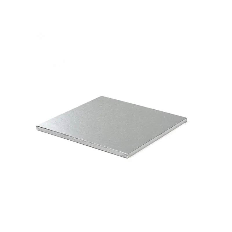 Guy Demarle Décors*Plateau carré argenté 25cm