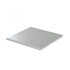 Guy Demarle Décors*Plateau carré argenté 35cm