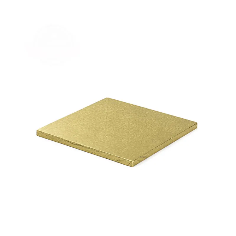 Guy Demarle Décors*Plateau carré doré 25cm