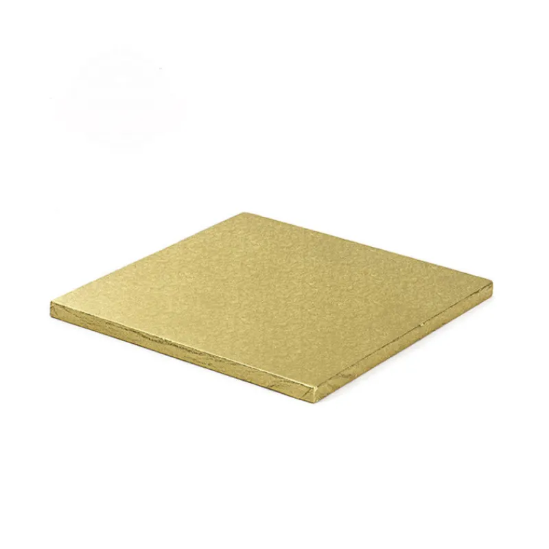 Guy Demarle Décors*Plateau carré doré 35cm