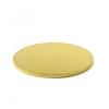 Guy Demarle Décors*Plateau rond doré Diamètre 36cm