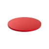 Guy Demarle Décors*Plateau rond rouge Diamètre 25cm