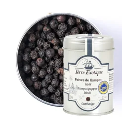 Guy Demarle Épices Et Condiments*Poivre noir de Kampot 70 g