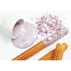 Guy Demarle Décors Comestibles|Décors En Sucre*Pot décors sucrés mix rods lilas 70g