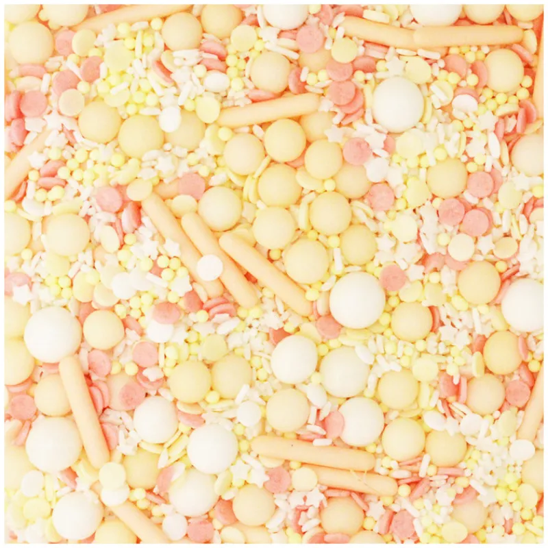 Guy Demarle Décors*Pot décors sucrés mix rods pêche 70g