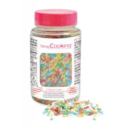 Guy Demarle Décors Comestibles|Décors En Sucre*Pot de décors sucrés "vermicelles Multicolores" 80g