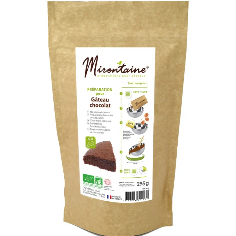 Guy Demarle Produits Bio|Préparations Culinaires*Préparation bio Gâteau au chocolat
