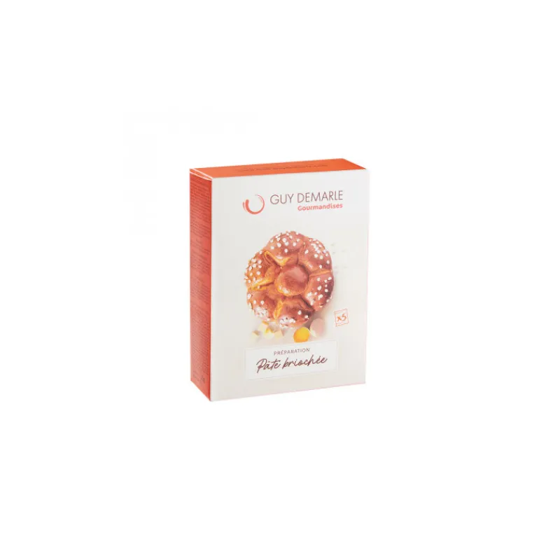 Guy Demarle Pâtes À Pain Et Levures*Préparation pour pâte briochée, 5 sachets de 25 g