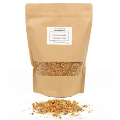 Guy Demarle Épices Et Condiments|Fruits Secs Et Confits*Recharge Mélange gourmand - Cacahuètes, Sésame & Epices - Sachet kraft 500gr