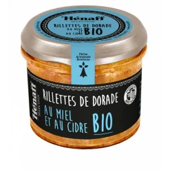 Guy Demarle Produits Bio|Apéritif*Rillettes de dorade au miel et cidre Bio 90g