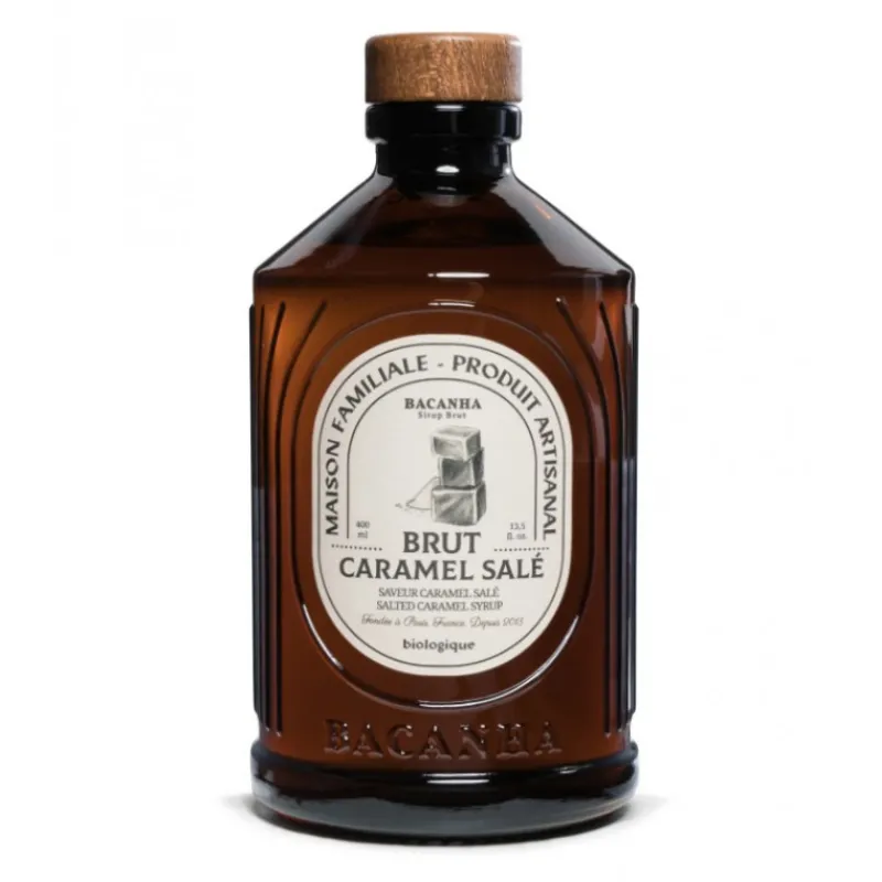 Guy Demarle Sirop & Sauces|Produits Bio*Sirop caramel salé brut - Biologique - 400 ml