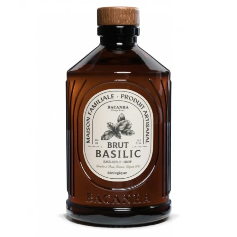 Guy Demarle Produits Bio|Sirops*Sirop de basilic brut - Biologique - 400 ml