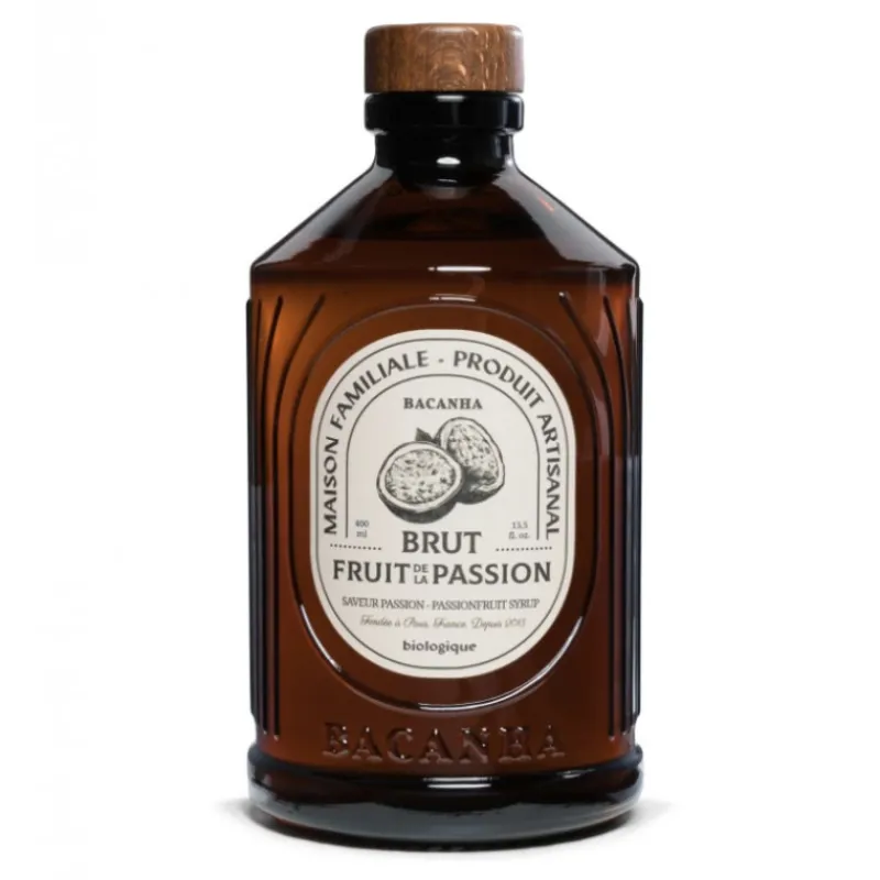Guy Demarle Produits Bio|Sirops*Sirop de fruit de la passion brut - Biologique - 400 ml